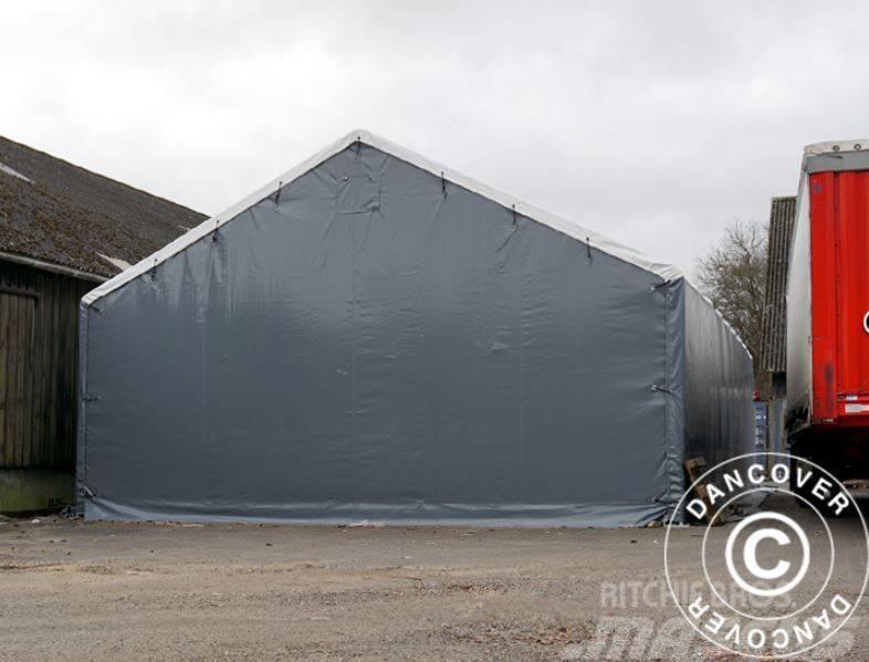 Dancover Storage Shelter Titanium 8x18x3x5m PVC Telthal Annet
