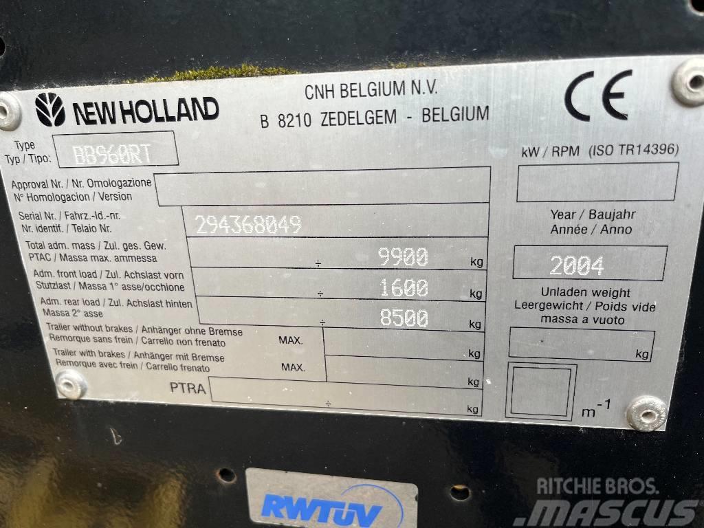 New Holland BB 960 A Dismantled: only spare parts Firkantpresser