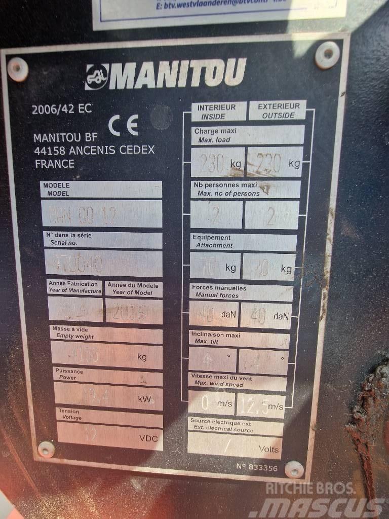Manitou Mango 12 Leddede bomlifter