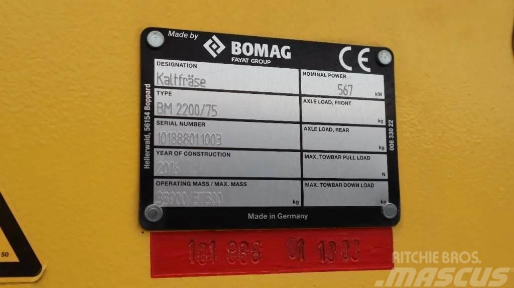 Bomag BM 2200/75 | COLD PLANER | NEW CONDITION! Annet
