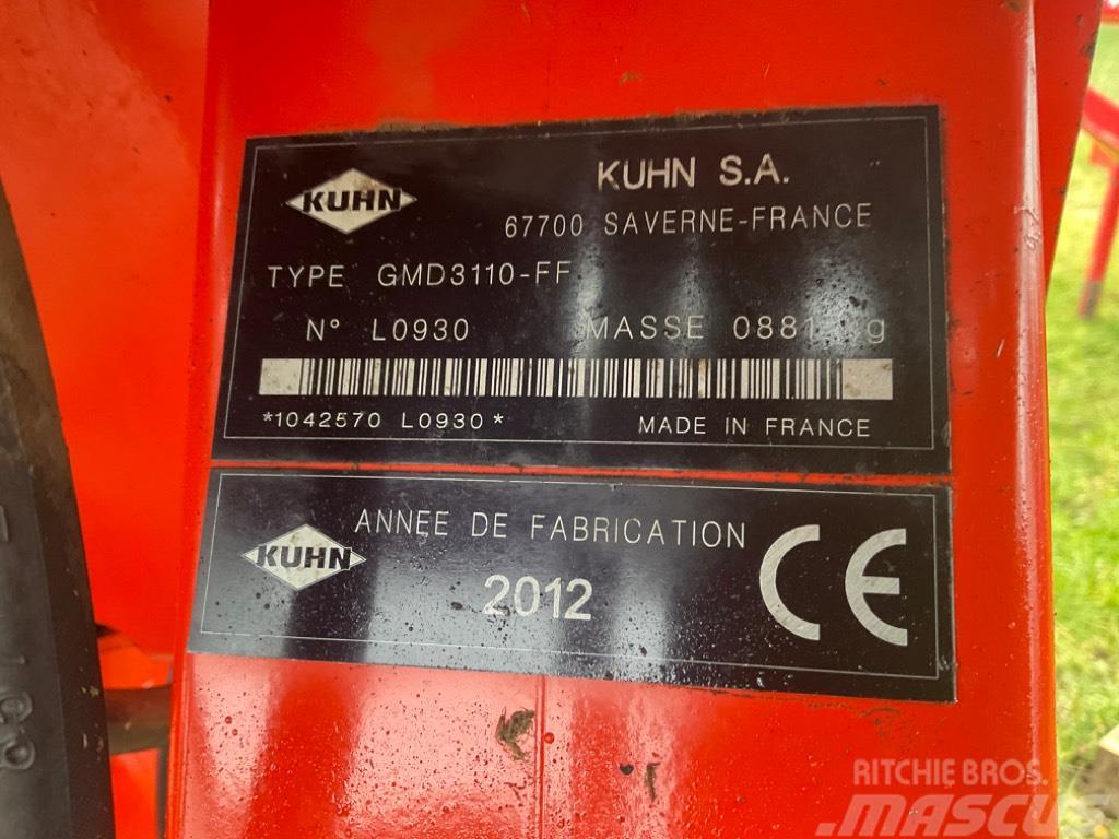 Kuhn GMD 3110 FF Slåmaskiner