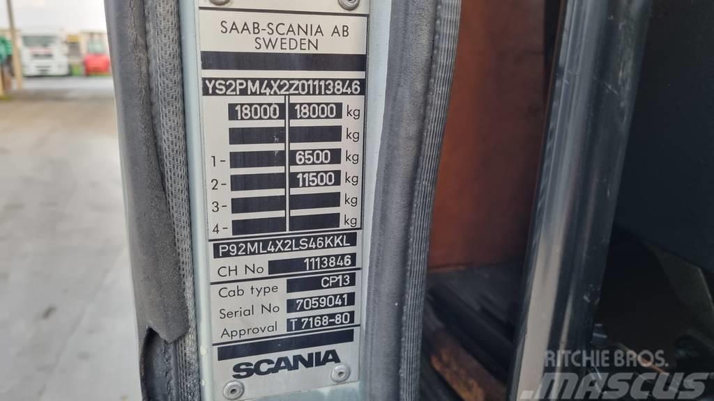 Scania 92H 300 4x2 stake body - spring Planbiler