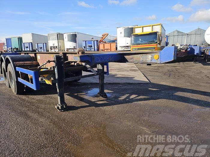 Köhler Elmshorn 2 axle | 20 foot | container chassis | st Containerchassis Semitrailere