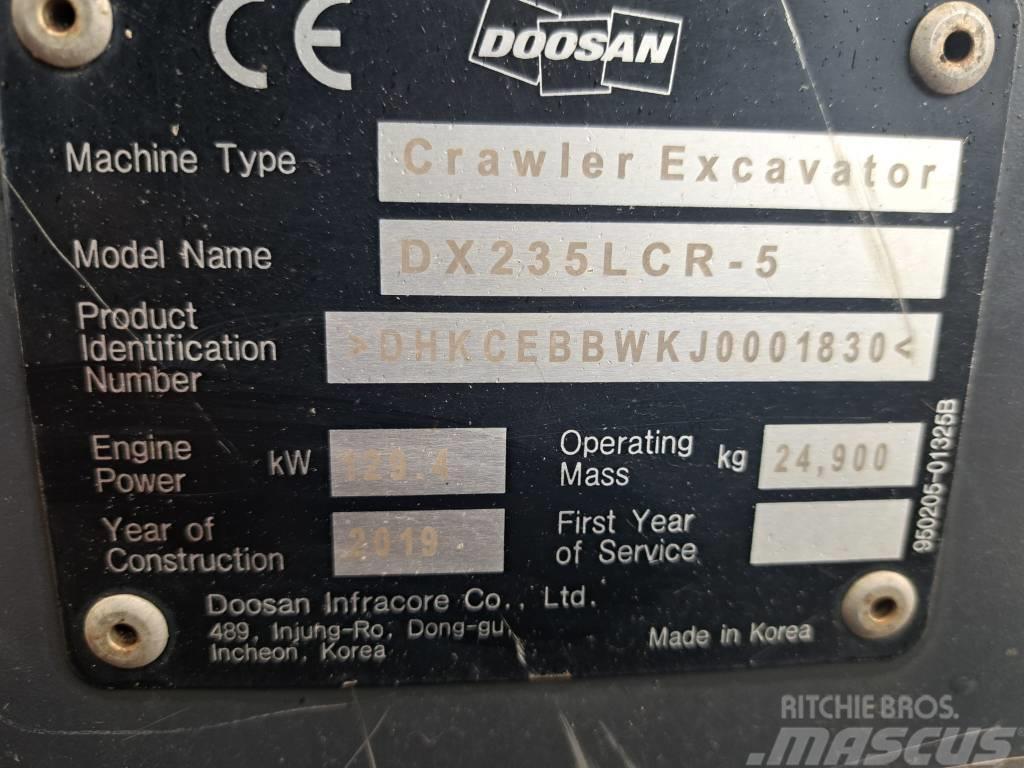 Doosan DX 235 LCR-5 Beltegraver