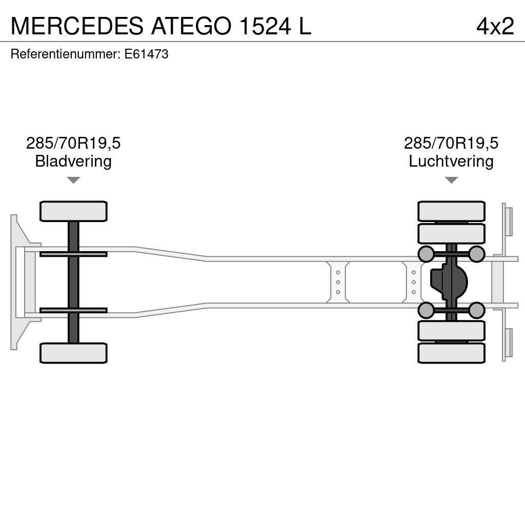 Mercedes-Benz ATEGO 1524 L Skapbiler Frys/kjøl/varme