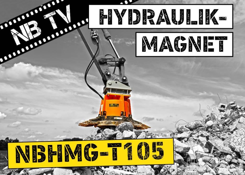  Hydraulikmagnet NBHMG T105 | Baggermagnet | 19-23t Beltegraver