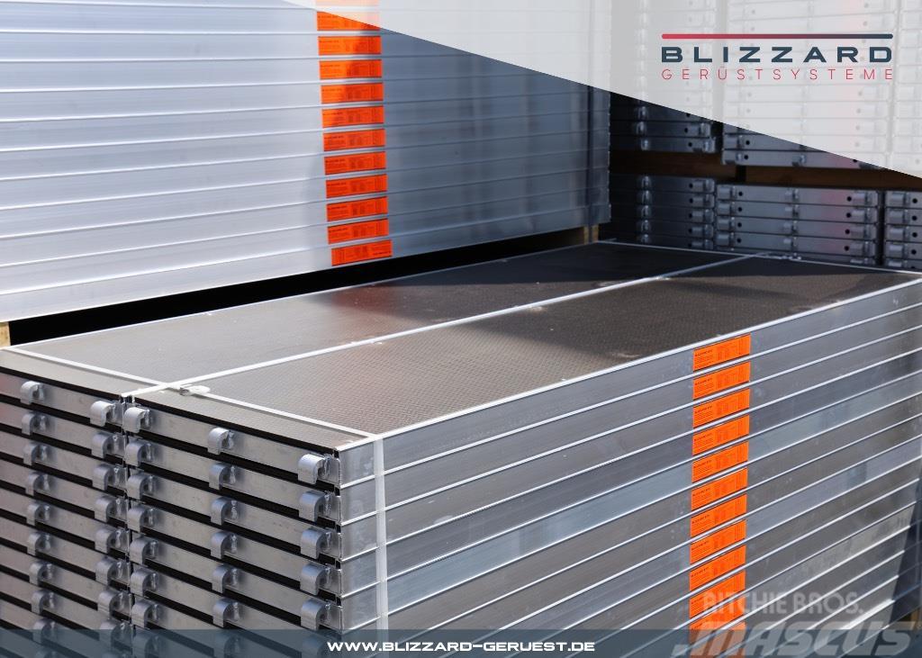 292,87 m² Alugerüst mit Siebdruckplatte Blizzard S Stillas
