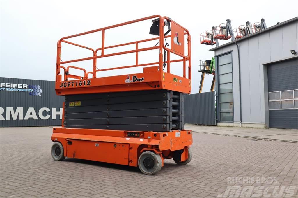 Dingli JCPT1612DC  Guarantee! Electric, 16m Working Heigh Sakselifter