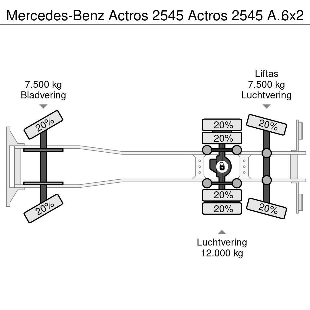 Mercedes-Benz Actros 2545 Actros 2545 Abrollkipper 6x2 ADR EU6 A Andre lastebiler