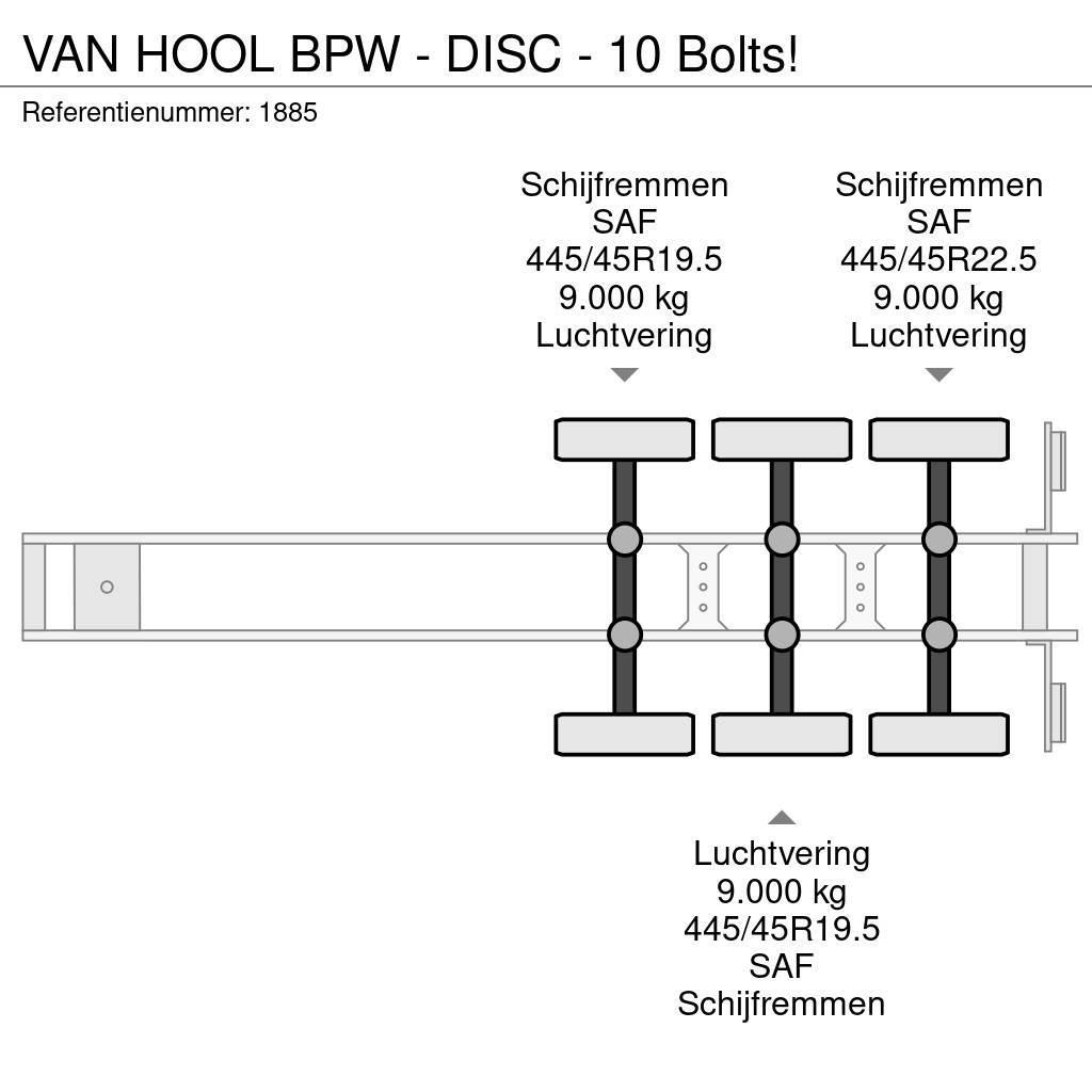 Van Hool BPW - DISC - 10 Bolts! Gardintrailer