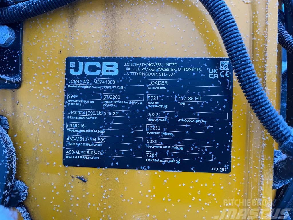 JCB 417 HT Pyöräkuormaaja Hjullastere