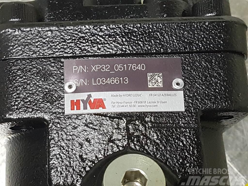 Hyva XP32_0517640-Hydraulic motor/Hydraulikmotor Hydraulikk