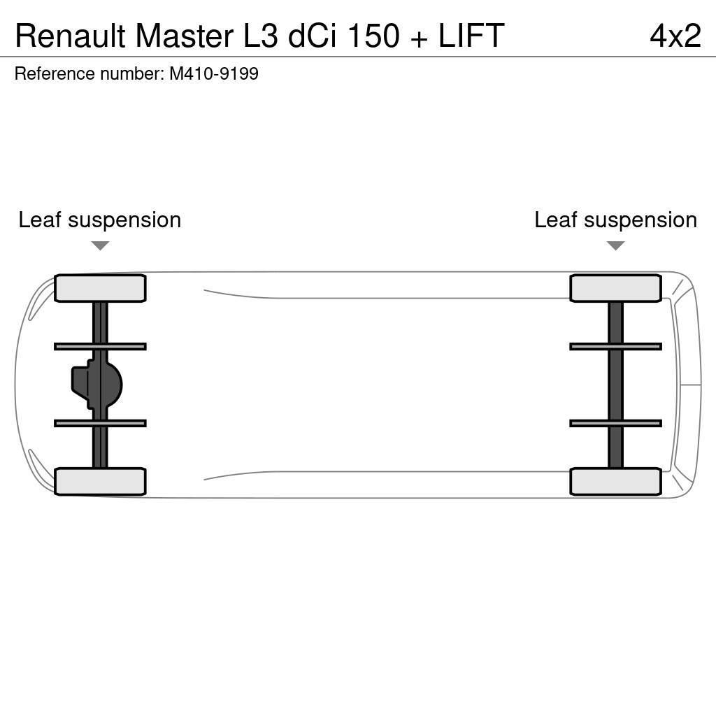 Renault Master L3 dCi 150 + LIFT Andre varebiler