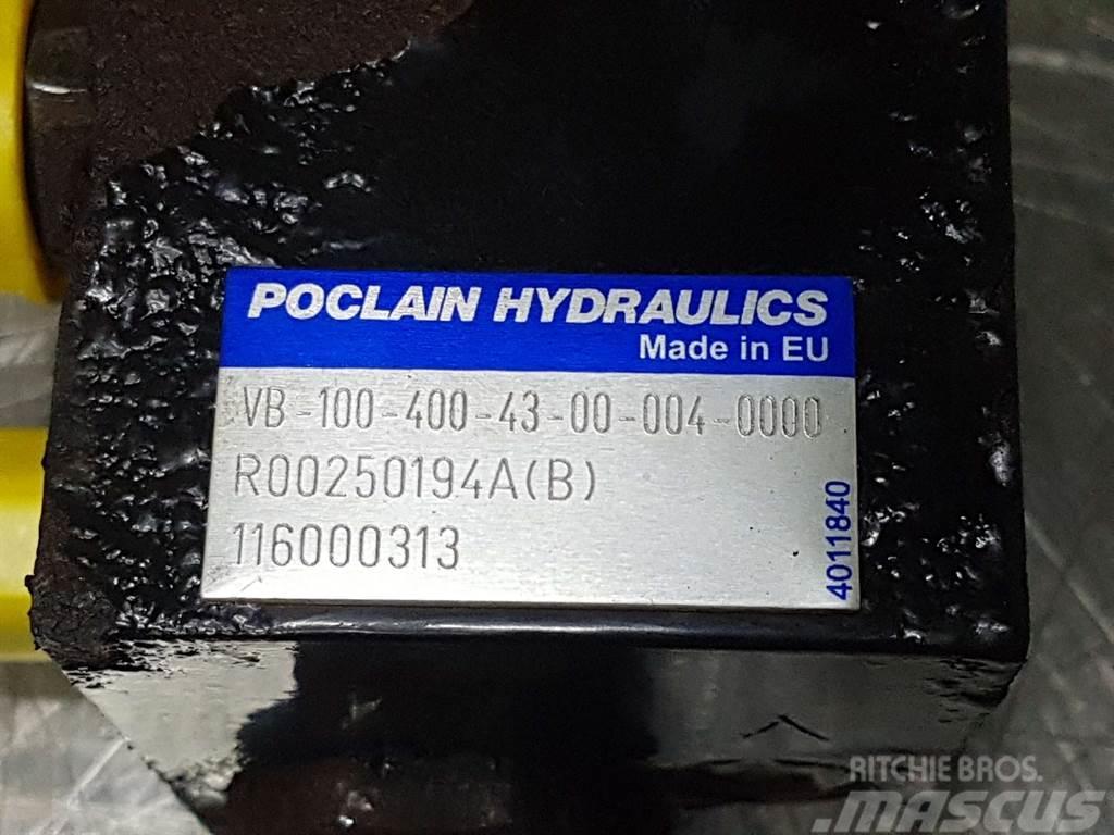 Ahlmann AZ210E-Poclain VB-100-400-43-00-004-Valve/Ventile Hydraulikk