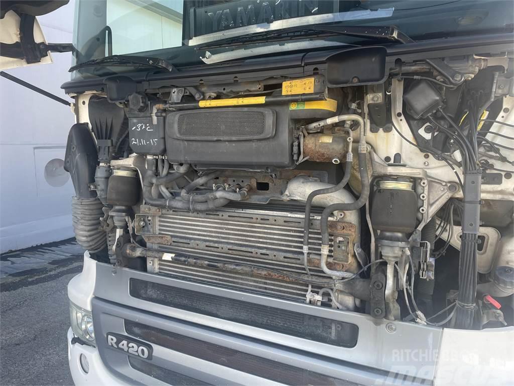 Scania R 420 4x2-3700 Topline + PM 12.5 S nosturi radioll Kranbil