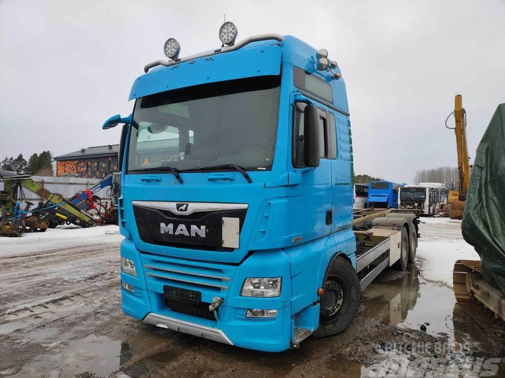 MAN TGX 28.540 FOR PARTS / ENGINE DEFECT / 12TX3021 OD Chassis og understell