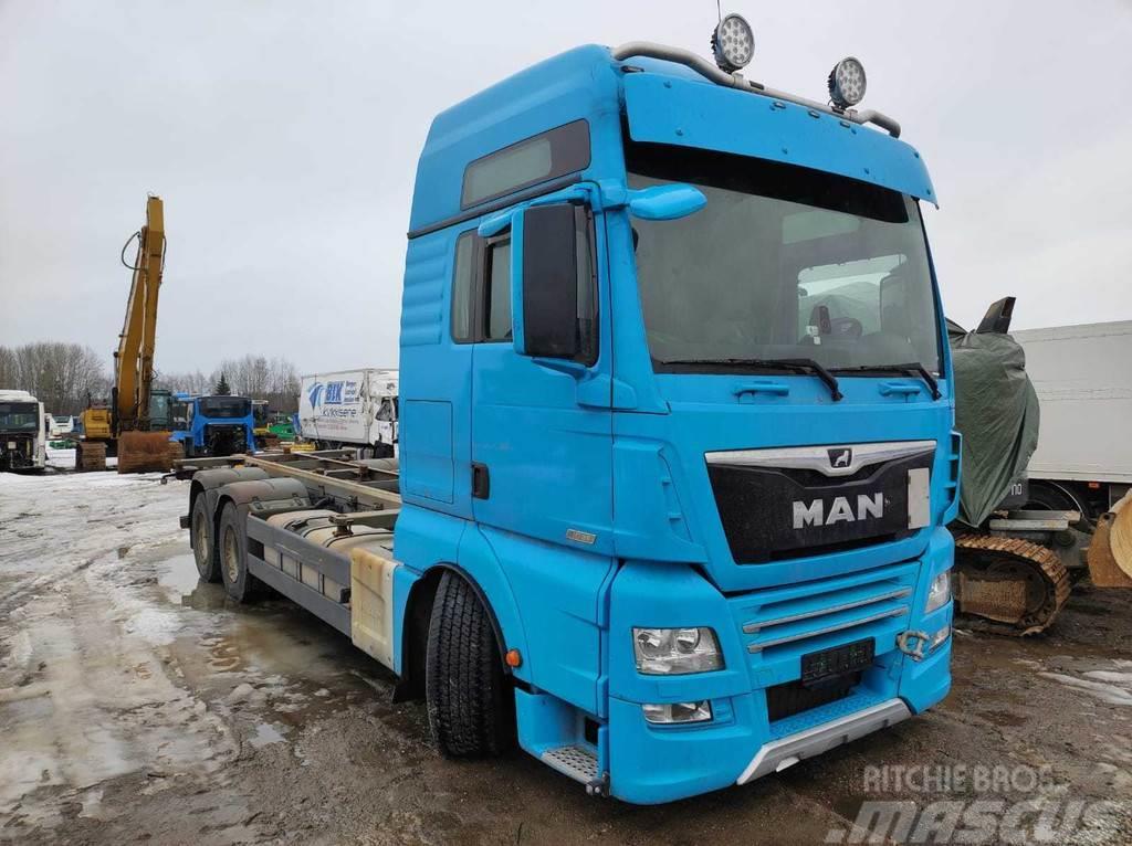 MAN TGX 28.540 FOR PARTS / ENGINE DEFECT / 12TX3021 OD Chassis og understell