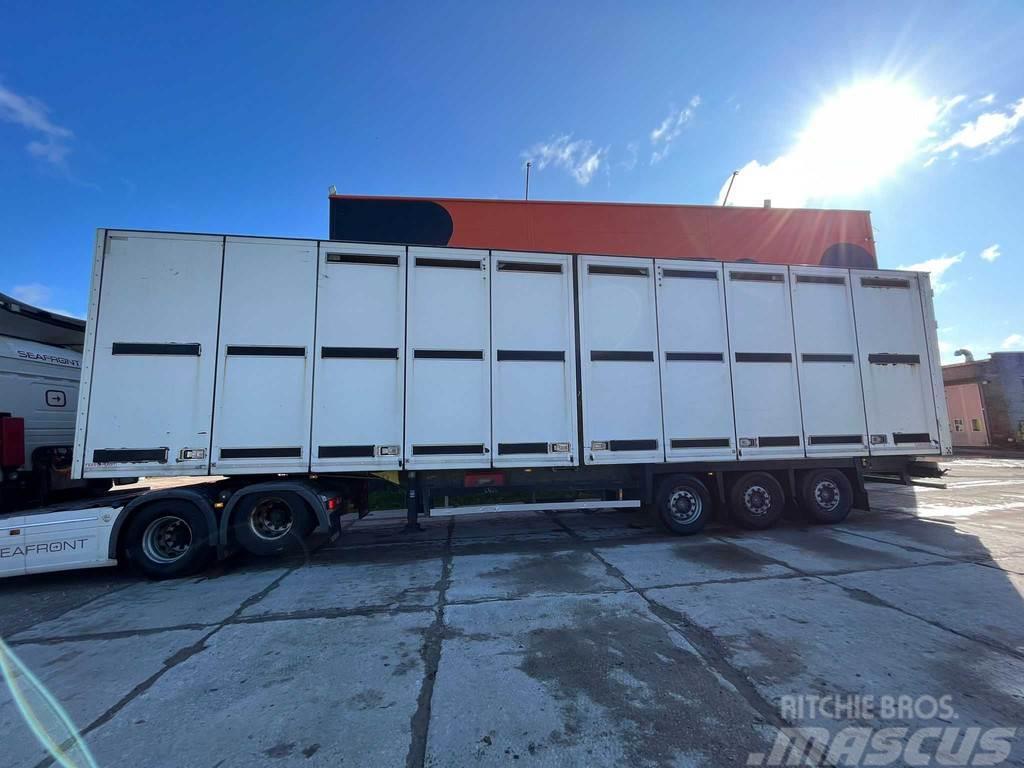 Schmitz Cargobull NKS SCB S3B BOX L=13682 mm Dyretransport semi-trailer