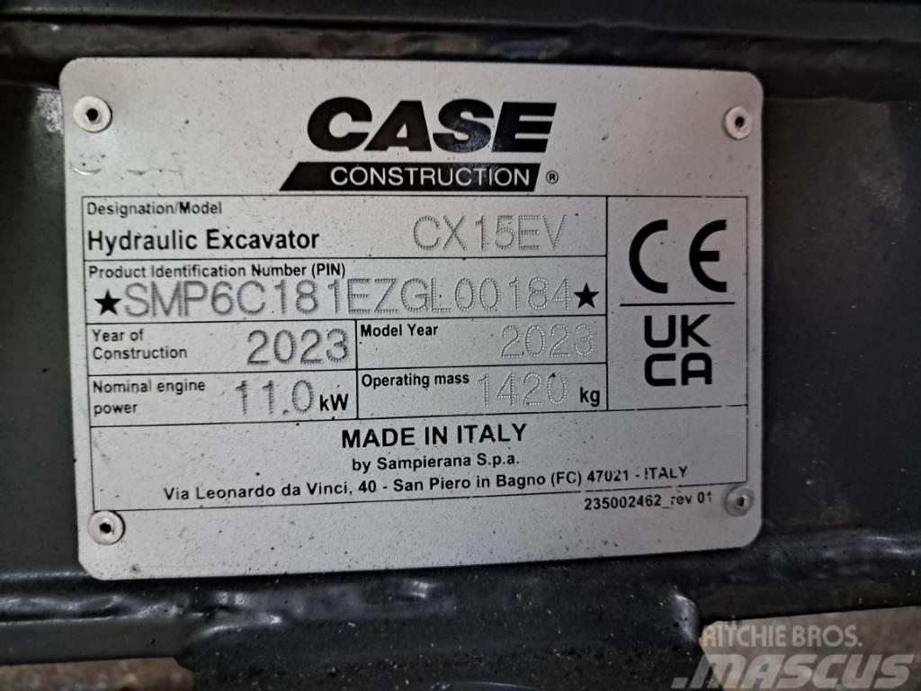 CASE CX15EV Minigravere <7t