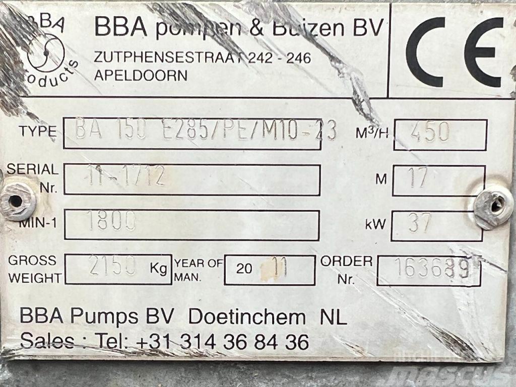 BBA BA150E D285 Vannpumper