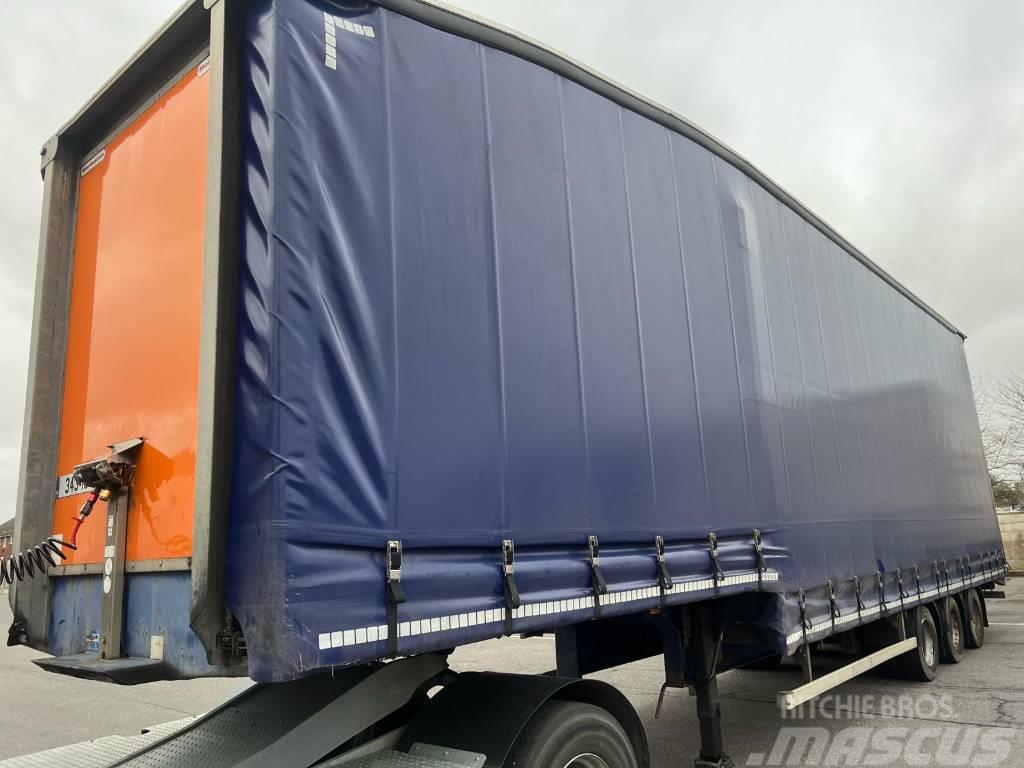 Montracon Double Deck Step Frame Curtain Side Kapell trailer/semi