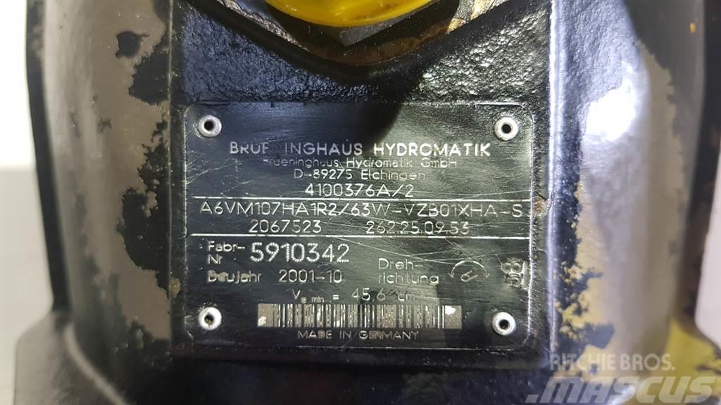 Brueninghaus Hydromatik A6VM107HA1R2/63W - Almann AZ150 - Drive motor Hydraulikk