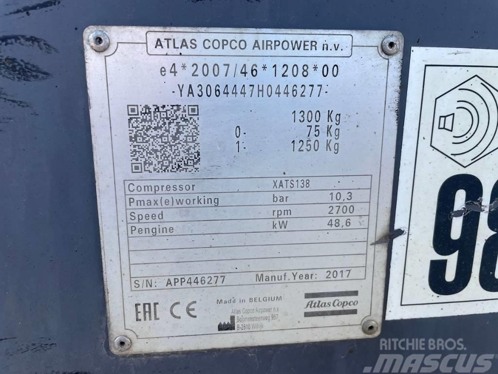 Atlas Copco XATS 138 Kompressorer
