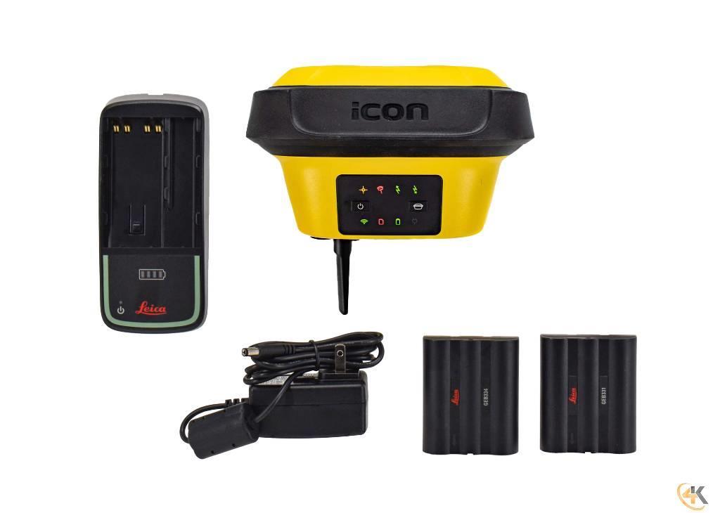 Leica iCON iCG70 900 MHz GPS Rover Receiver w/ Tilt Andre komponenter
