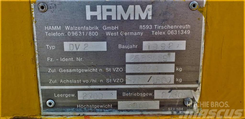  Walec wibracyjny HAMM DV 2 Tandem Valser