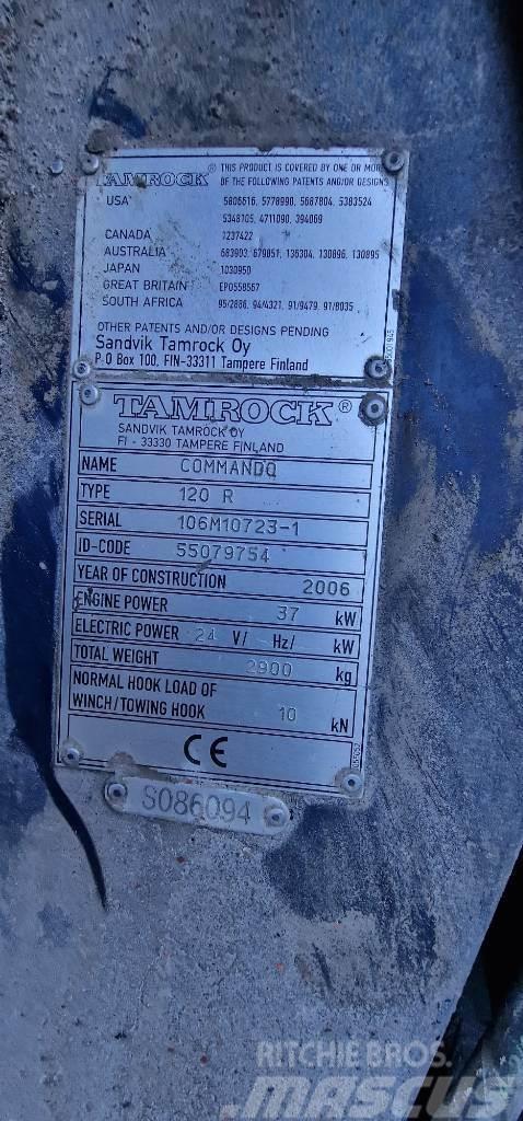 Tamrock Commando 120R Borerigger