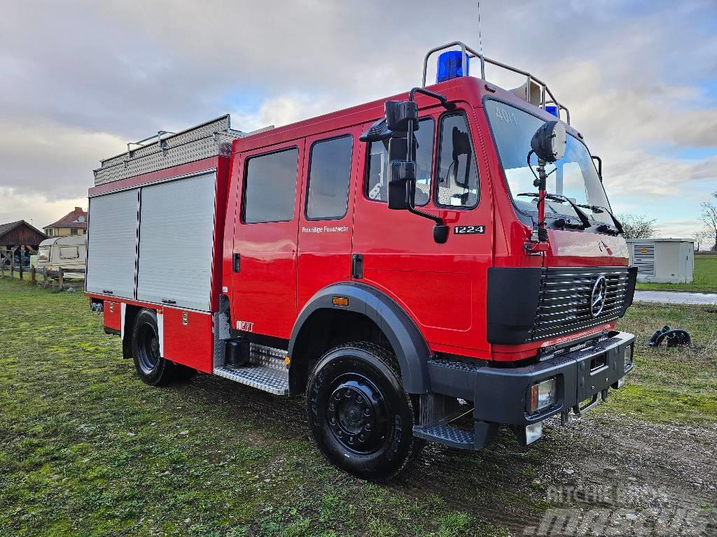 Mercedes-Benz 1224 AF 4x4  Feuerwehr Autobomba Firetruck Brannbil