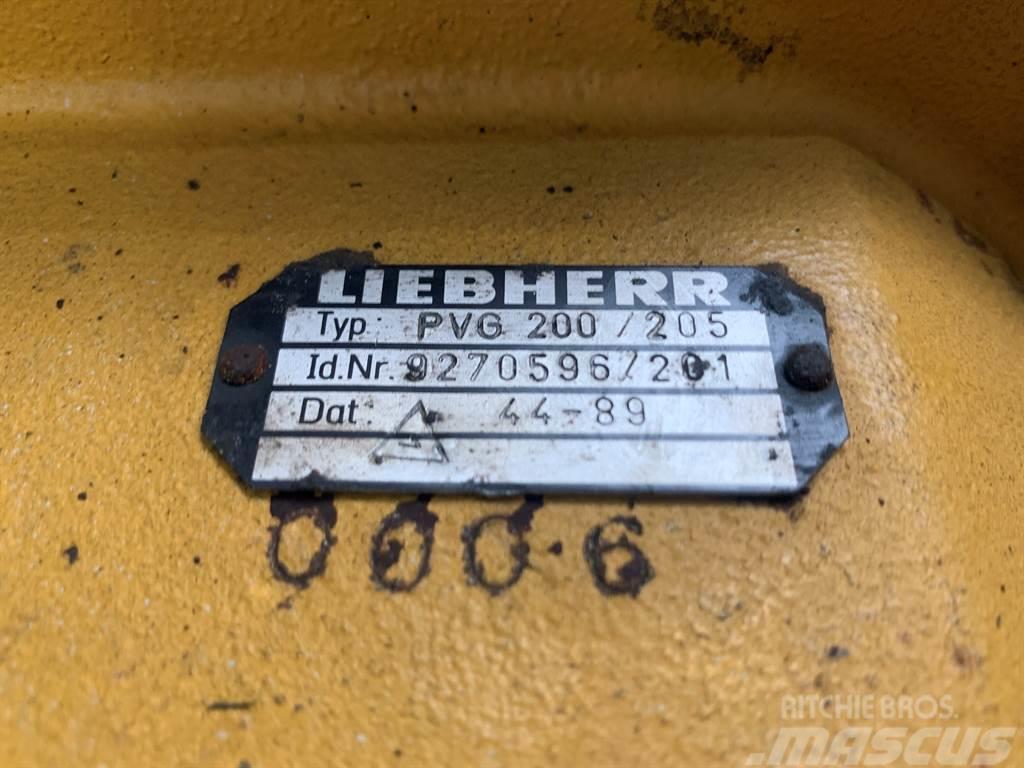 Liebherr L 541 - PVG200/ 205 - Transmission/Getriebe Girkasse