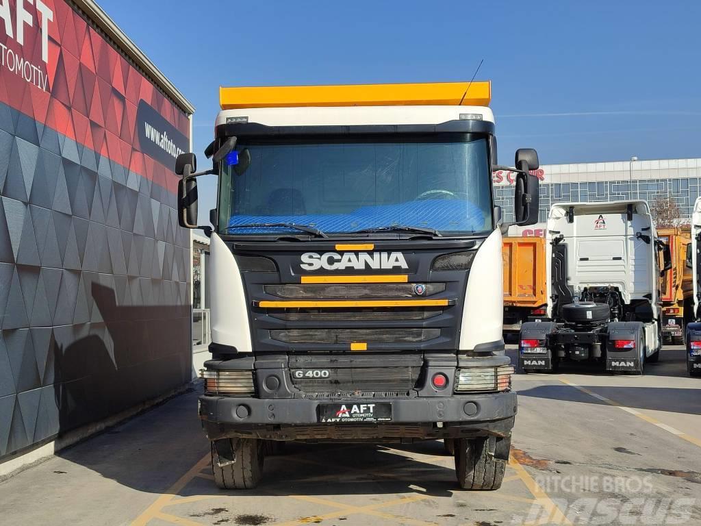 Scania 2015 G 400 E5 AC HARDOX TIPPER Tippbil