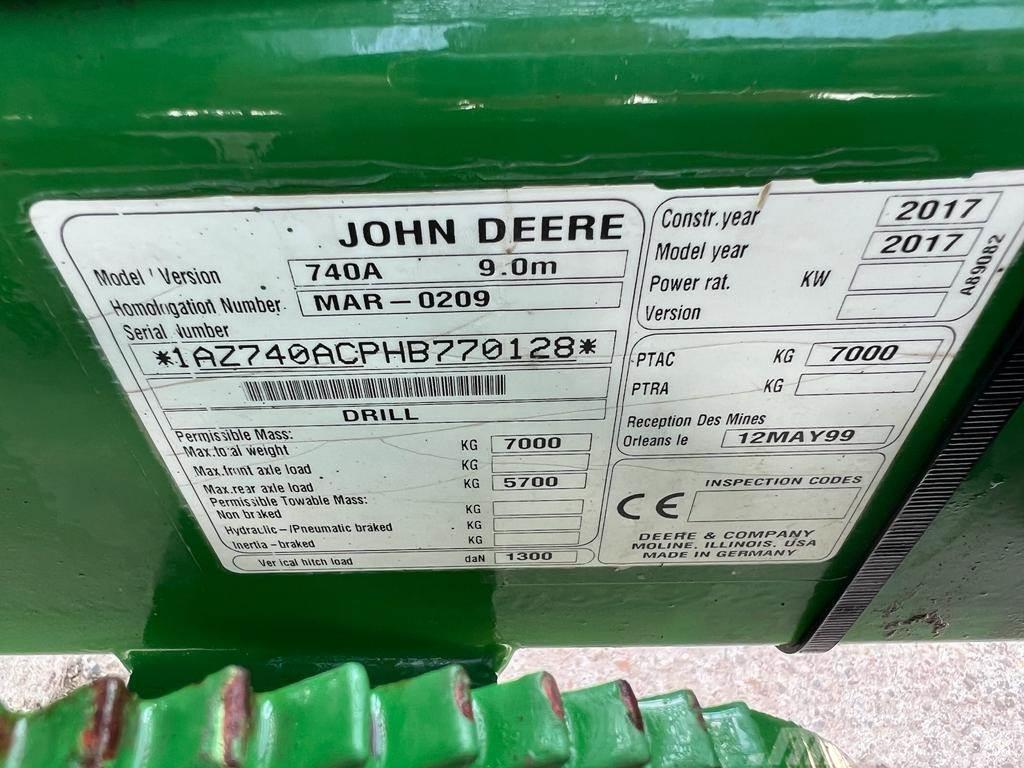 John Deere 9M Semanatoare cu Discuri Rippere