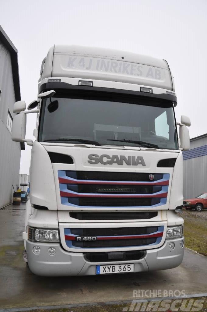 Scania R490 LB6X2MNB Containerbil