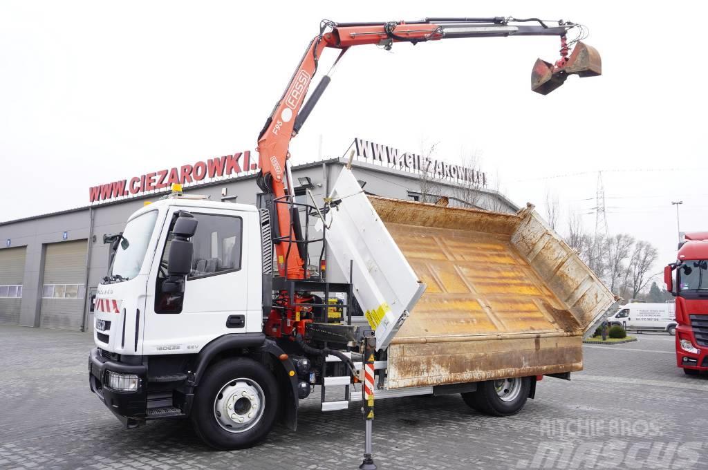 Iveco Eurocargo 160E22 EEV Dump truck / Bortmatic Tippbil