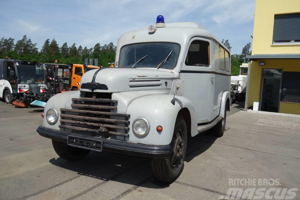 Ford Ford FK 3500 V8 mit H-Kennzeichen Oldtimer Ambulanse