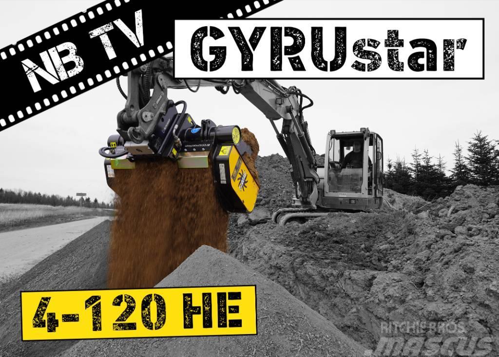 Gyru-Star 4-120HE | Siebschaufel Radlader & Bagger Sorteringsskuffer