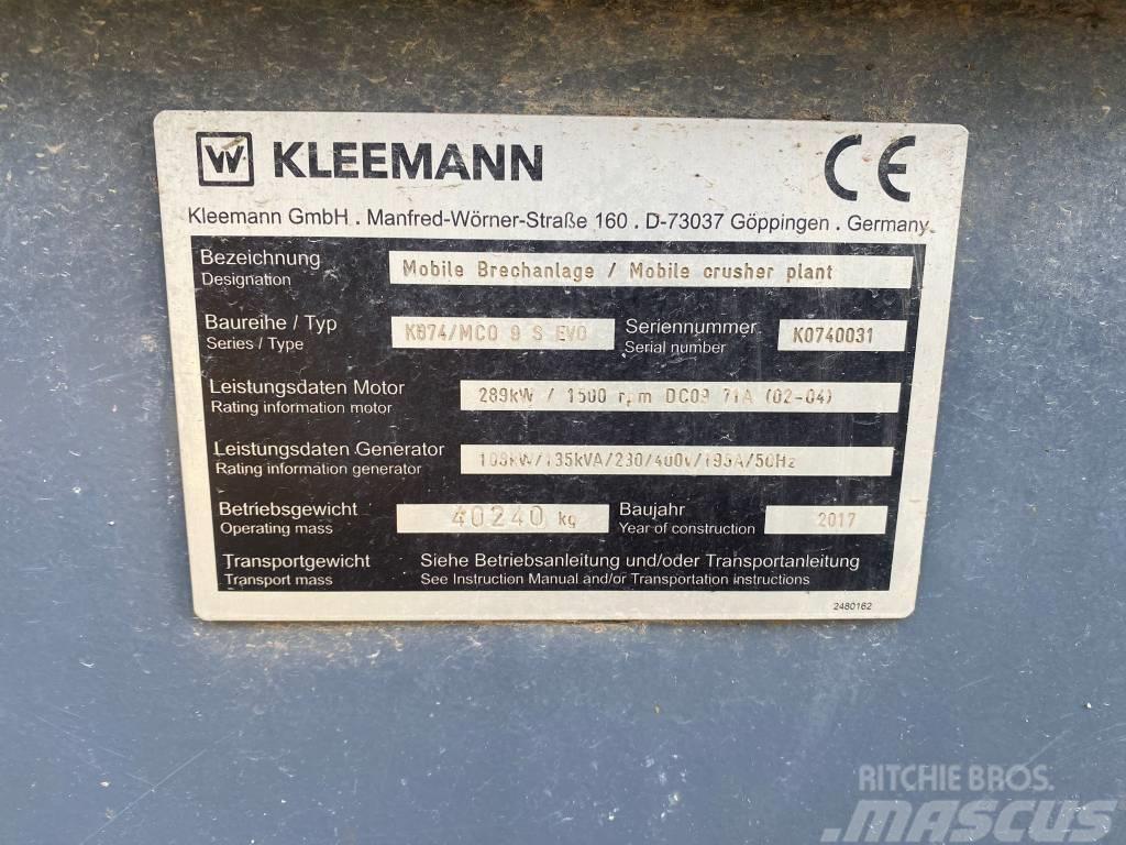 Kleemann MC O9 S EVO Mobile knuseverk