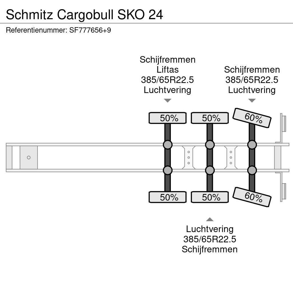 Schmitz Cargobull SKO 24 Lettisolert skaptrailer