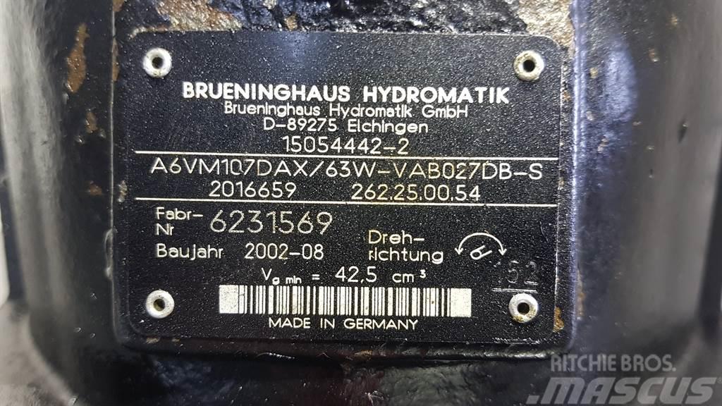 Brueninghaus Hydromatik A6VM107DAX/63W - Bucher Citycat 5000 - Drive motor Hydraulikk