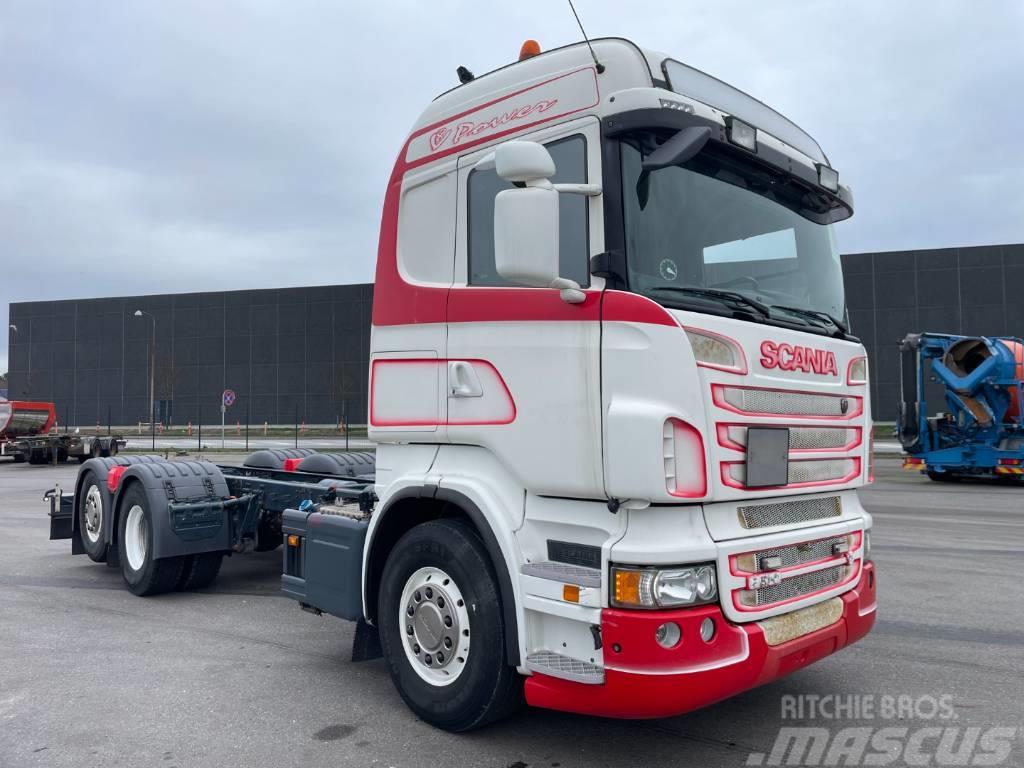 Scania R560 V8 6x2 ADR Chassis Euro 5 Chassis