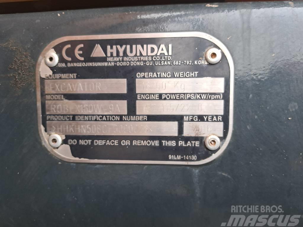 Hyundai R160W-9A Hjulgravere