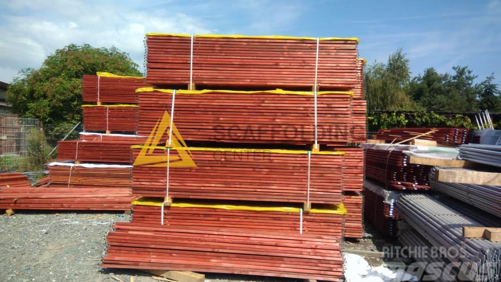  Scaffolding Gerüst 500qm T.Plettac Holz vom Herste Stillas