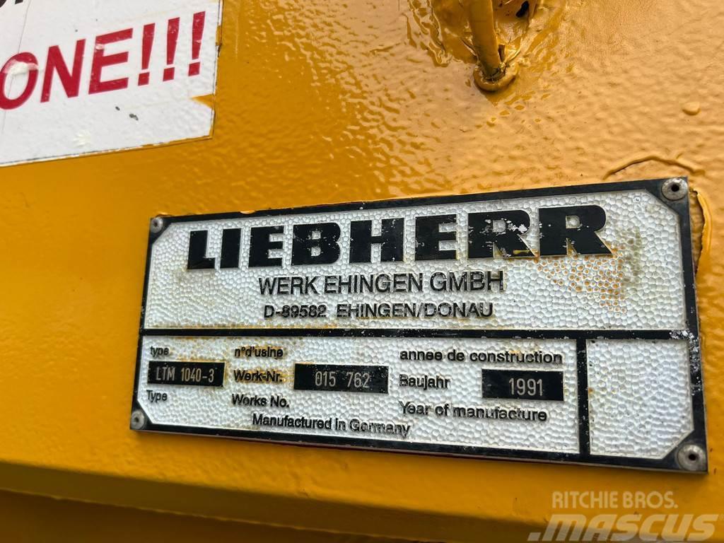 Liebherr LTM 1040 Automacara Allterreng kraner