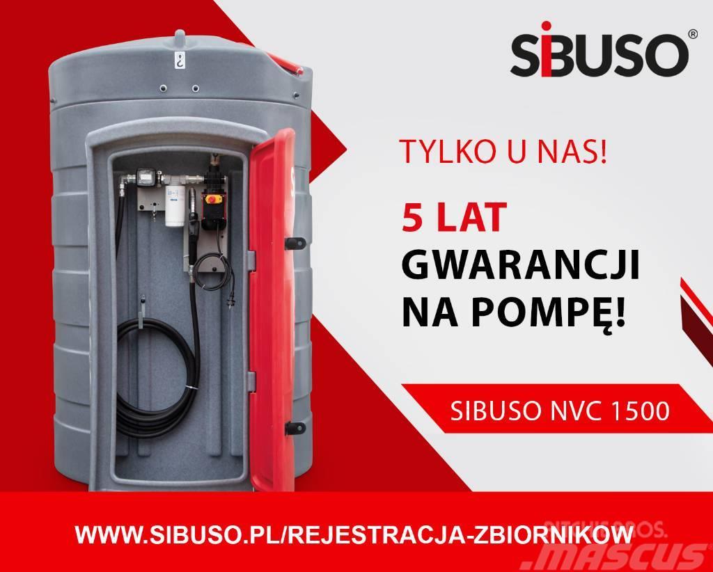 Sibuso NVC 1500L zbiornik Diesel z szafą Storage Tank