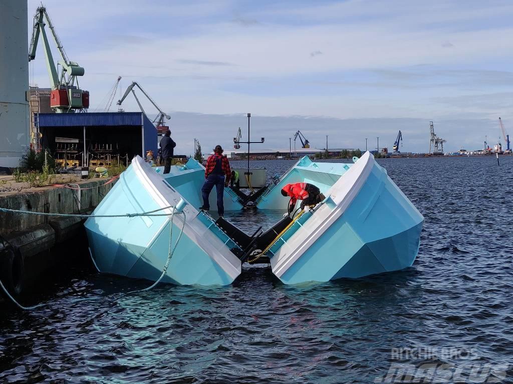  FBP  FB Pontoons Split hopper barge Arbeidsbåter, lektere og pontonger