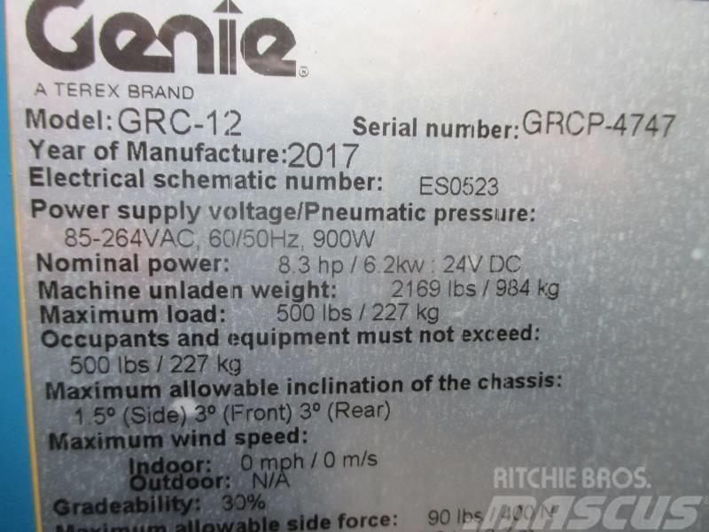 Genie GRC 12 Leddede bomlifter