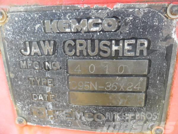Kemco Jaw Crusher C95N 90x60 Mobile knuseverk