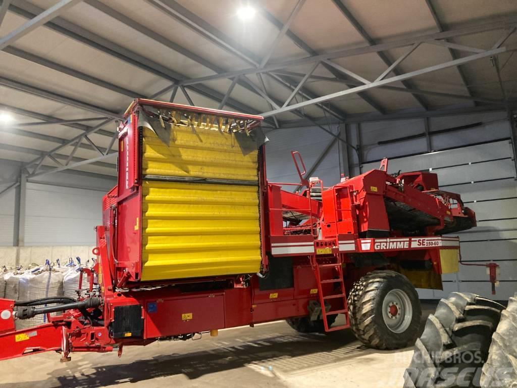 Grimme SE 150-60 NB mit Triebachse / with drive axle Potetopptakere